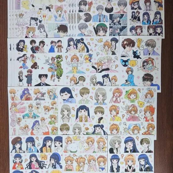 [BUNJANG] Cardcaptor Sakura Anime Sticker Pack / 카드캡터체리 카드캡터사쿠라 카캡체 카캡사 애니 인믹 인스 다꾸 스티커 띵