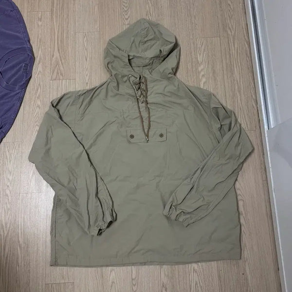 [BUNJANG] Beams Plus Anorak Jacket Beige / 빔즈플러스 아노락 스목 베이지 M사이즈 실측라지