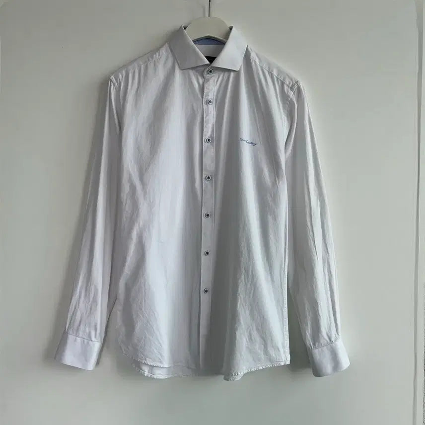 [BUNJANG] Louis Quatorze Slim Fit White Shirt (100) / 루이까또즈 슬림핏 화이트 셔츠 100