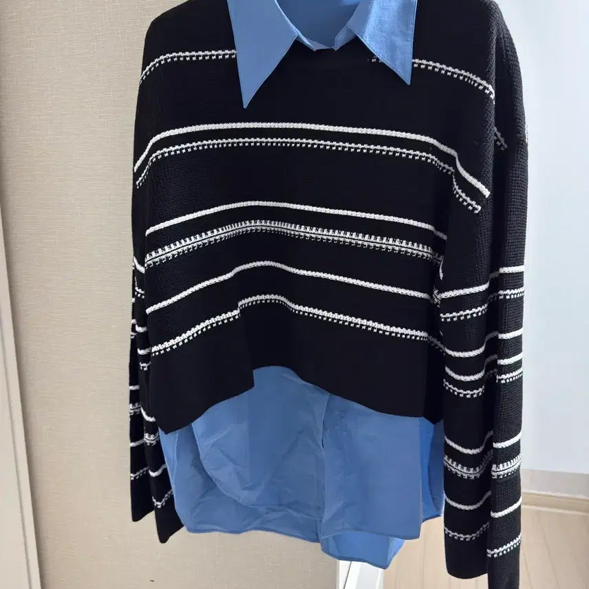 [BUNJANG] System Oversized Knit Top / 시스템 오버사이즈 니트 탑 한섬