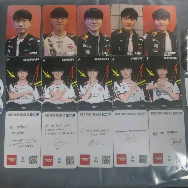 [BUNJANG] T1 2026 Merchandise Set (Photocard, Can Badge, Keycap Keychain) / 2026 MSI T1 세트 (포토카드,캔뱃지,키캡키링)