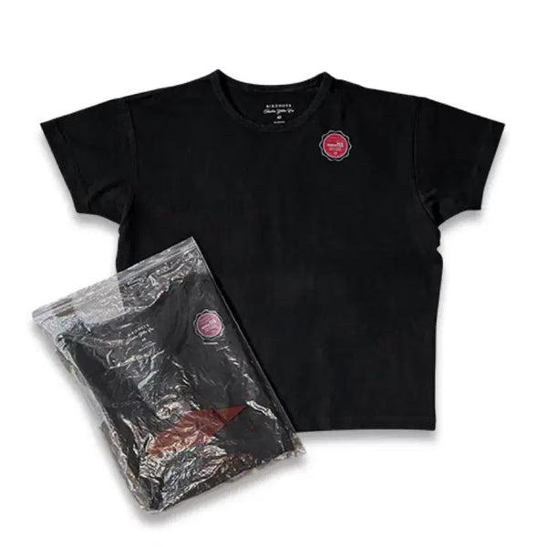 [BUNJANG] Bird Note Two-Pack T-Shirt Black (2026 Version) Size 44 / [Size 44] 버드노트 투팩 티셔츠 블랙 (2026버전)