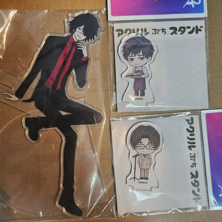 [BUNJANG] Shinbashi Noodles 'Funeno Toyosu Gakuen' Acrylic Set / 오오에 신바시 누들스토퍼 후네노 토요스 학원 아크릴 세트