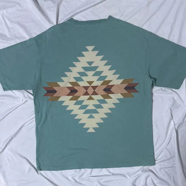 [BUNJANG] Pendleton Ethnic Print T-Shirt / 펜들턴 에스닉 프린트 티셔츠