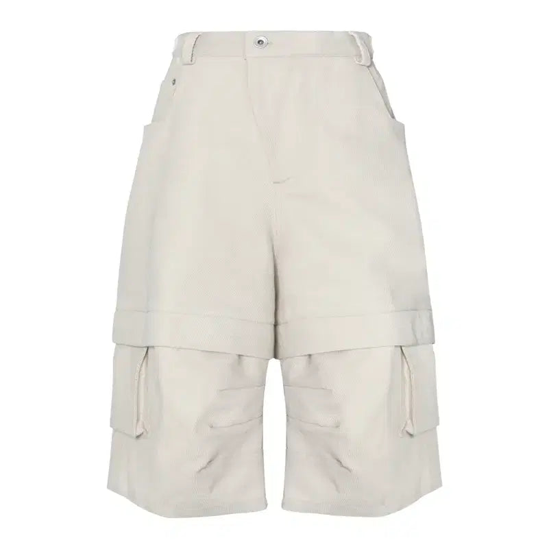 [BUNJANG] Kamien Titan Bermuda Pants Light Beige / [2] 카미엔 타이탄 버뮤다 팬츠 라이트 베이지