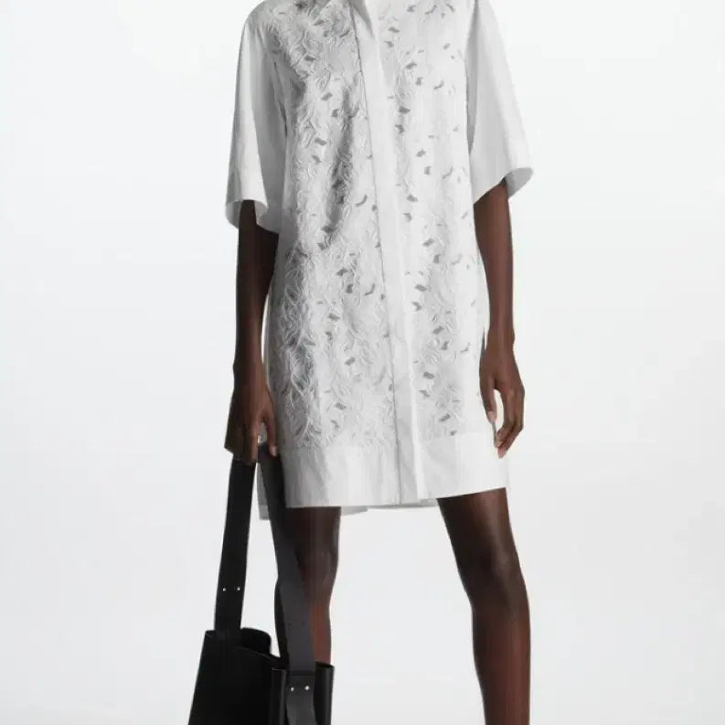 [BUNJANG] COS Floral Midi Dress Size 32 / 새상품 COS 코스 플로랄 미디 원피스 32