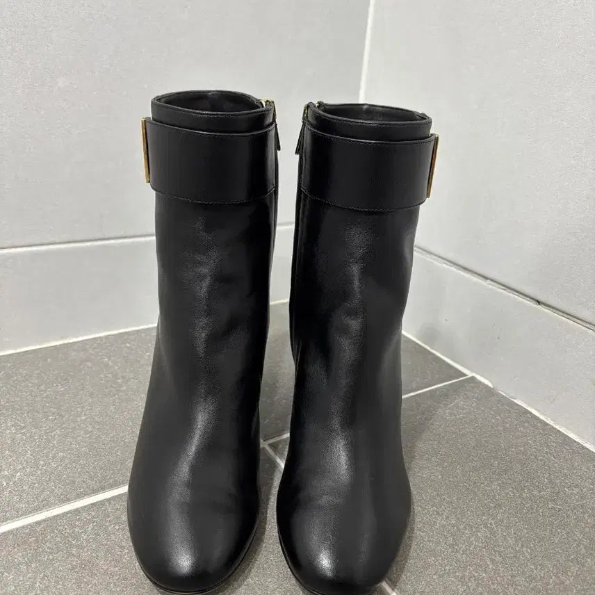 [BUNJANG] Ferragamo Leather Ankle Boots / 정품)페라가모 앵글부츠
