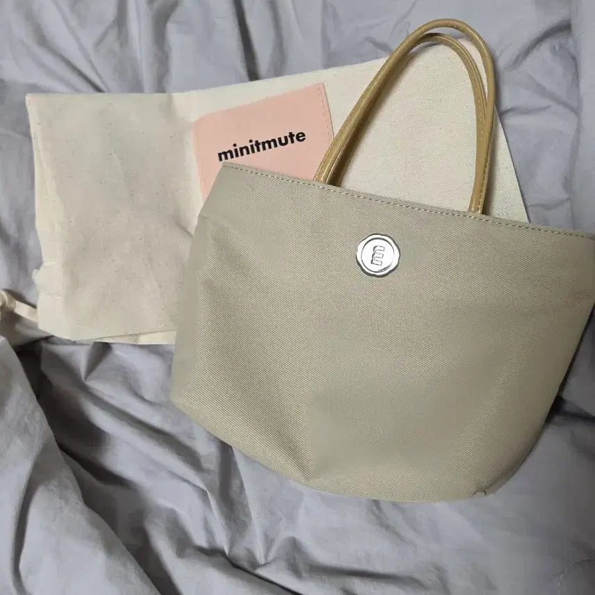 [BUNJANG] MinuteMute Chloe Mini Mocha Beige Bag / 미닛뮤트 클로 미니 모카베이지