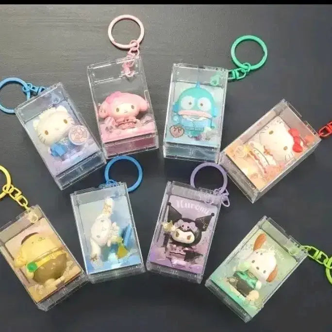 [BUNJANG] Sanrio Fashion Show Block Keyring My Melody / 산리오 패션쇼 블록 키링 마이멜로디