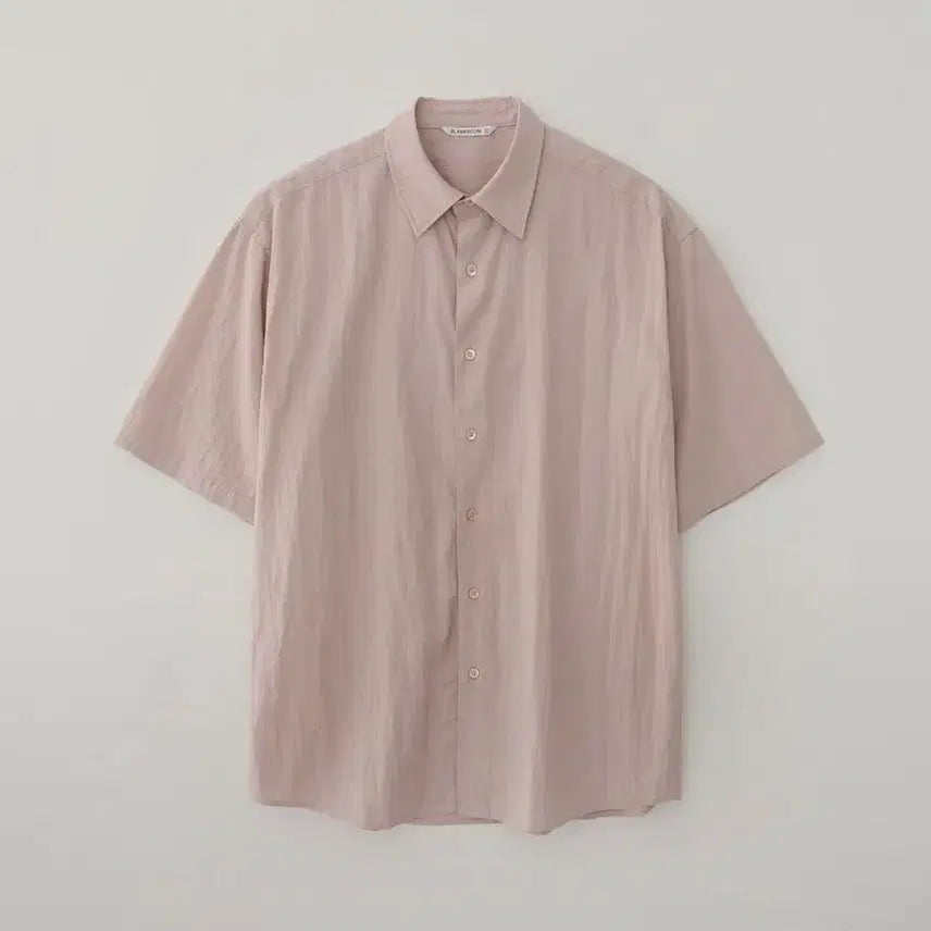 [BUNJANG] Blankroom Bridge Half Shirt Silver Pink / 블랭크룸 브리지 하프 셔츠 실버 핑크(1)