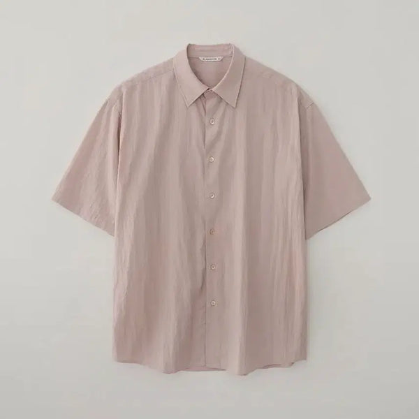 [BUNJANG] Blankroom Bridge Half Shirt Silver Pink / 블랭크룸 브리지 하프 셔츠 실버 핑크(1)