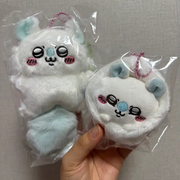 [BUNJANG] Chiikawa Momonga Podaegi Momonga Mascot Keychain Bundle / 치이카와 모몽가 날몽가 포대기모몽가 마스코트 키링 일괄 판매