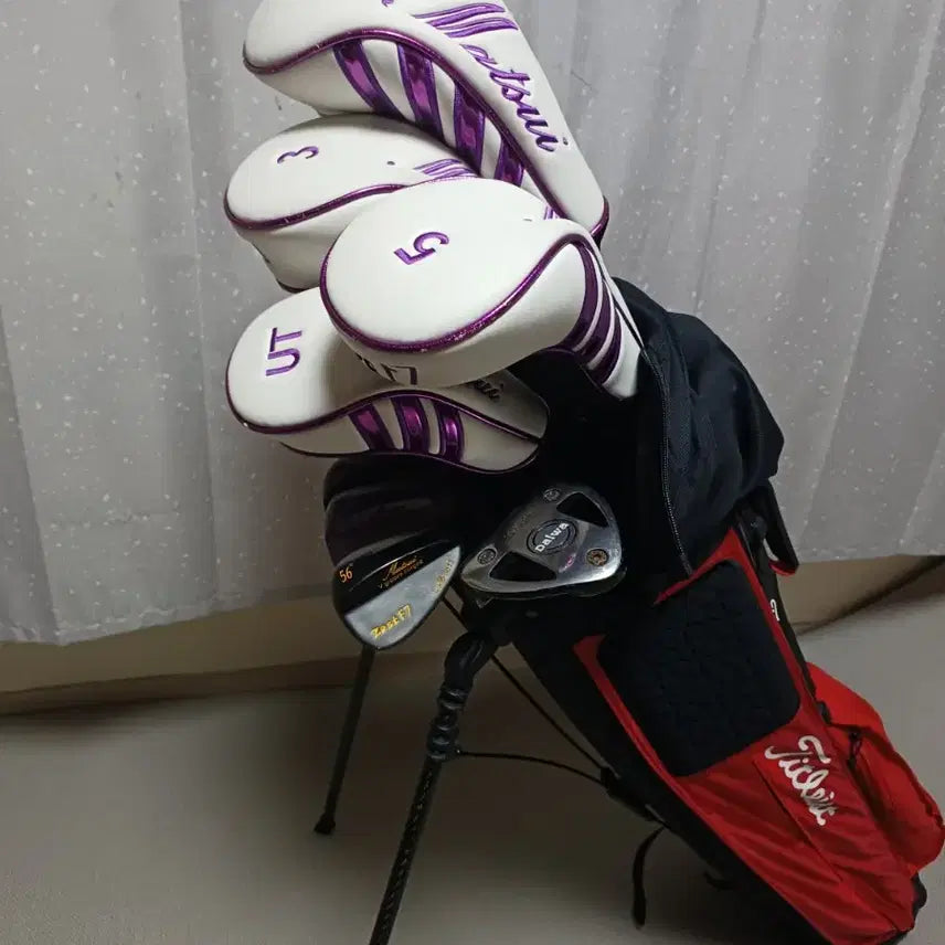 [BUNJANG] Matsui F7 Women's Golf Club Set with Titleist Golf Bag / 마쓰이 F7 여성 골프채 세트