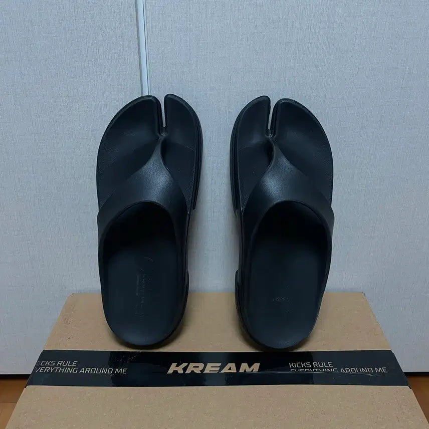 [BUNJANG] Phase Flip Flop Black 260 / 페이즈 플립플랍 블랙 260