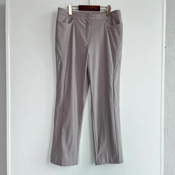 [BUNJANG] Finenesse Women's Cubic Bead Sequin Pants / Finenesse 휘네스 큐빅 비즈 스팽글 바지 79-10