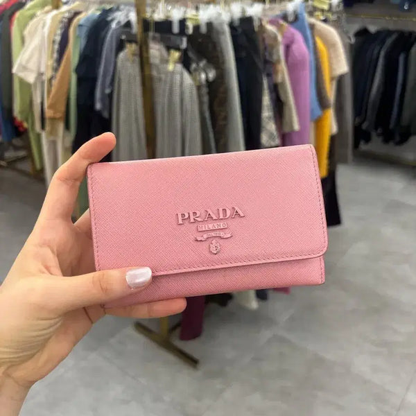 [BUNJANG] Prada Saffiano Leather Card Holder / 프라다 카드지갑