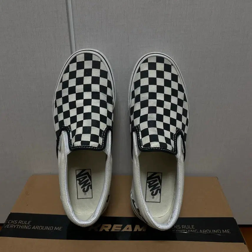 [BUNJANG] Vans Checkerboard Shoes / 반스 체커보드 255