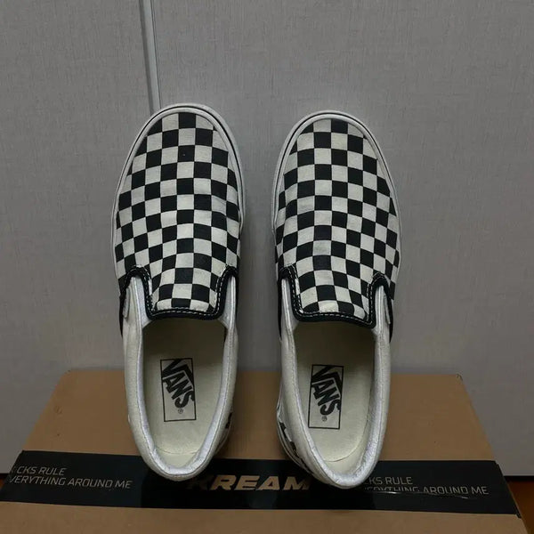 [BUNJANG] Vans Checkerboard Shoes / 반스 체커보드 255