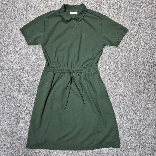 [BUNJANG] Lacoste Short Sleeve Polo Dress Size 34 (90) / 라코스테 반팔 카라 원피스 34(90)