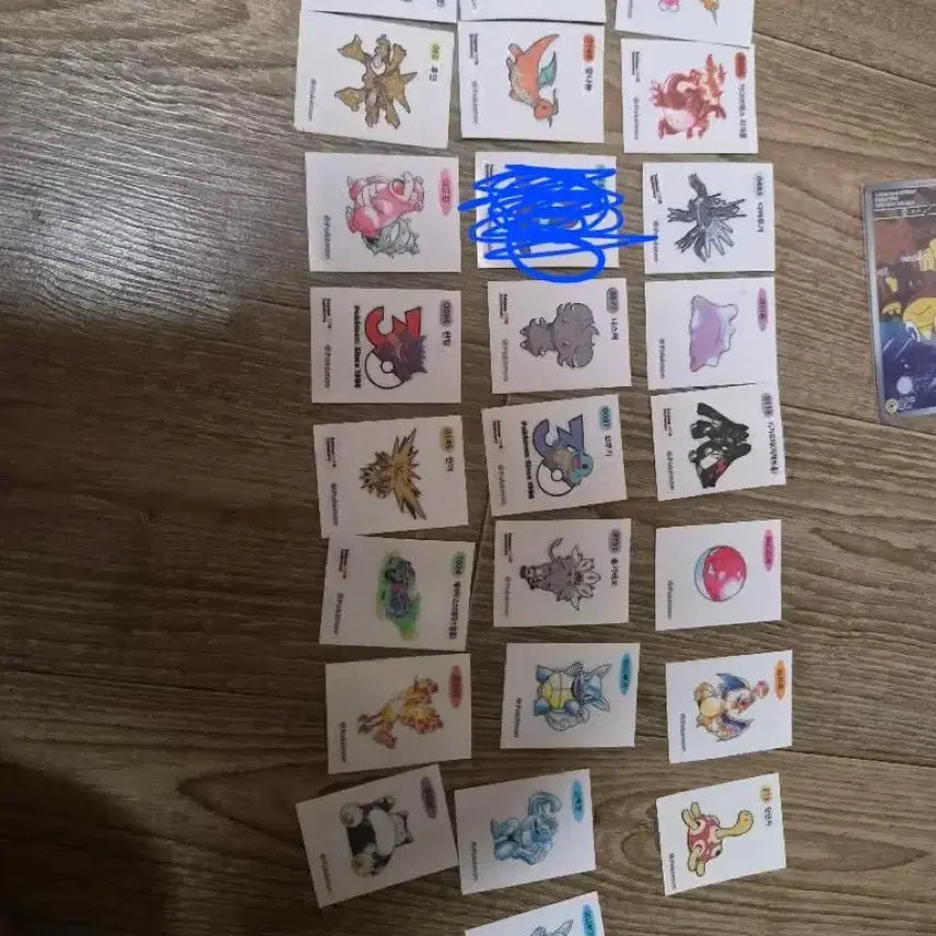[BUNJANG] Pokemon Stickers / 포켓몬 띠부씰