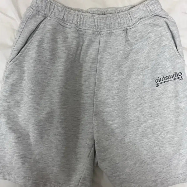 [BUNJANG] oioi Studio Grey Shorts / oioi스튜디오 그레이 반바지