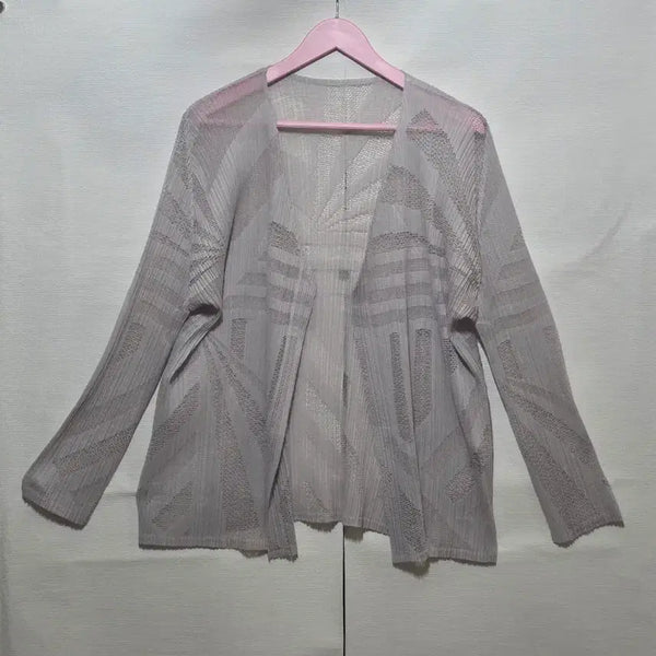 [BUNJANG] Pleats Please Cardigan / 정품 플리츠플리즈 가디건