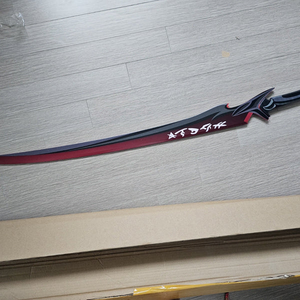 [BUNJANG] League of Legends Yasuo Wooden Sword Prop / 리그 오브 레전드 롤 요네 검 목재 가검 소품