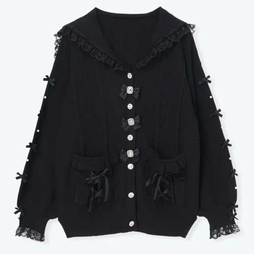 [BUNJANG] NoeMii Sailor Cardigan / 노에미 지뢰계 세일러 가디건