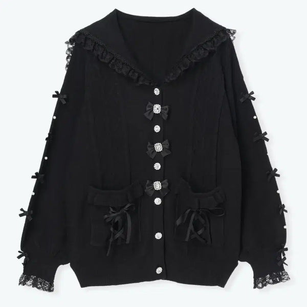 [BUNJANG] NoeMii Sailor Cardigan / 노에미 지뢰계 세일러 가디건