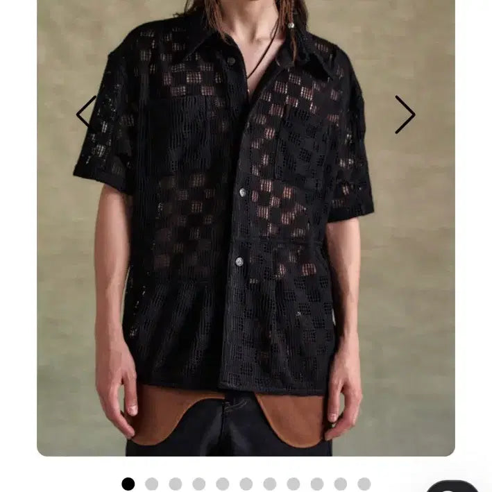 [BUNJANG] Andersson Bell Leto Knit Shirt Black / 앤더슨벨 레토 니트 셔츠