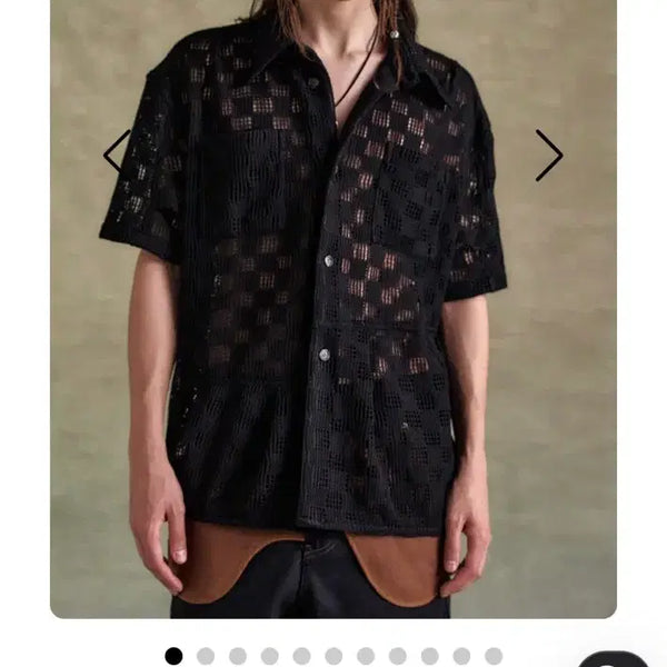 [BUNJANG] Andersson Bell Leto Knit Shirt Black / 앤더슨벨 레토 니트 셔츠