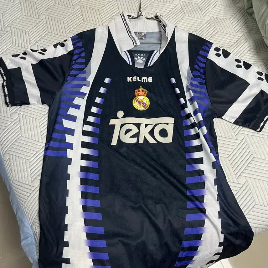 [BUNJANG] Kelme Real Madrid 97/98 Third Jersey XL / 켈미 레알마드리드 97/98 써드 유니폼 XL