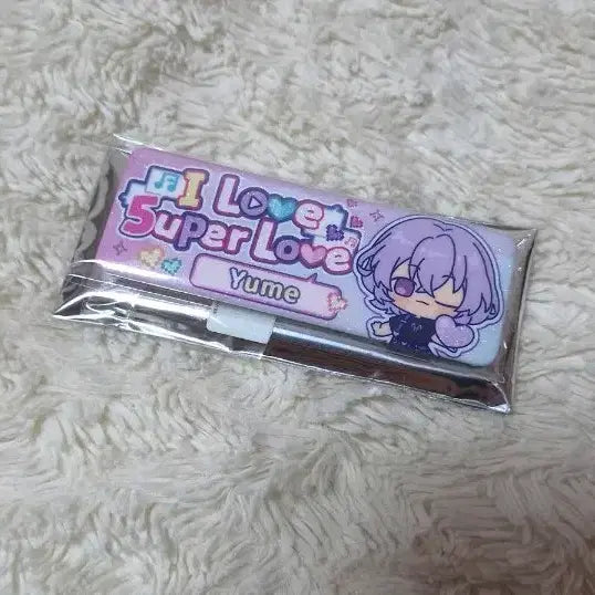 [BUNJANG] Ensemble Stars! Chara-ani 5th Anniversary Super Love Pin / 앙스타 중스타 유메 5주년 super love 뱃지 판매합니다
