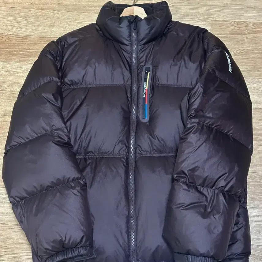 [BUNJANG] Salomon Contour Padded Jacket Brown L / [L] 살로몬 컨투어 패딩 브라운