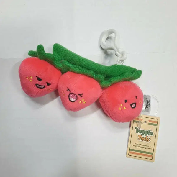 [BUNJANG] Strawberry Plush Keychain / 딸기 인형 키링