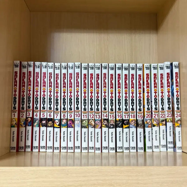 [BUNJANG] Sakamoto Days Manga Volume 1-24 Bundle Set / 사카모토 데이즈 책 1-24권 만화책 일괄