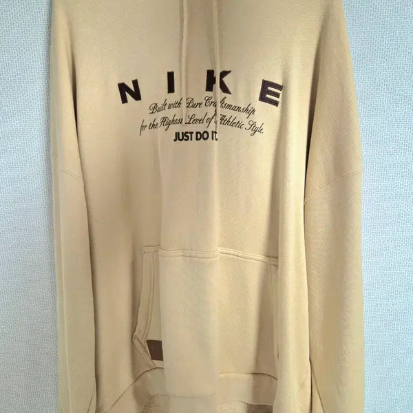 [BUNJANG] Nike Club Oversized Hoodie Beige 2XL / 나이키 클럽 오버사이즈 후드 베이지 2XL
