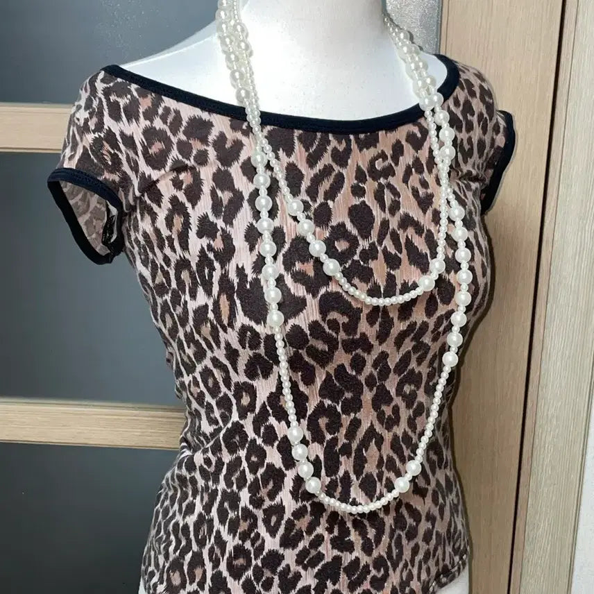 [BUNJANG] Dolce & Gabbana Archive Leopard Print T-Shirt / 돌체앤가바나 아카이브 레오파드 티셔츠