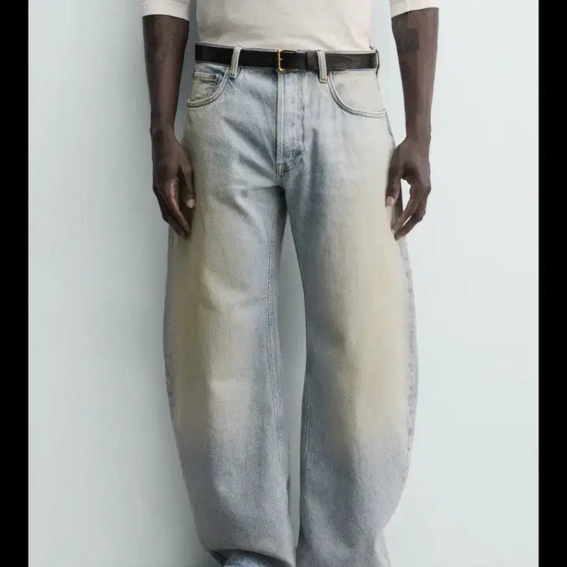 [BUNJANG] Zara Balloon Fit Jeans Denim Pants / 자라 벌룬핏 청바지 데님팬츠