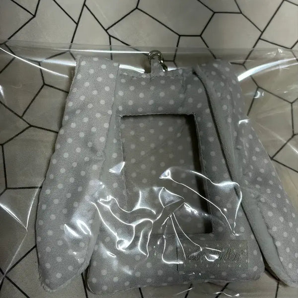 [BUNJANG] Rabbit Photocard Holder Toploader Grey / 토끼 포카홀더 포토카드홀더 탑로더 그레이 회색 도트