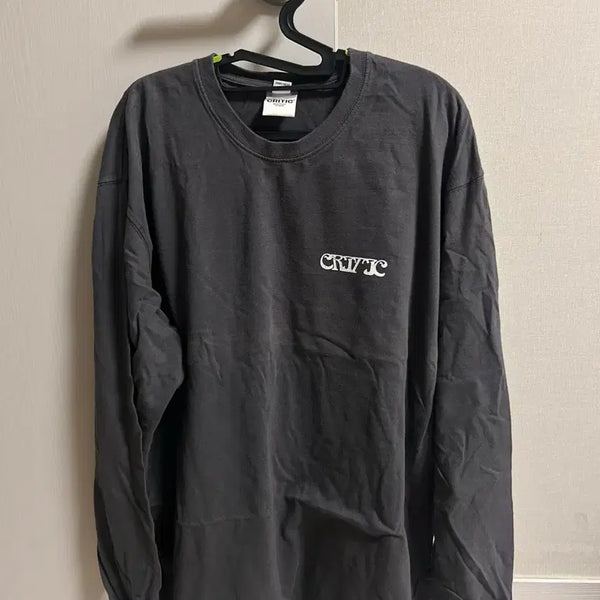 [BUNJANG] Critic Long Sleeve T-Shirt XL / 크리틱 긴팔티셔츠 XL
