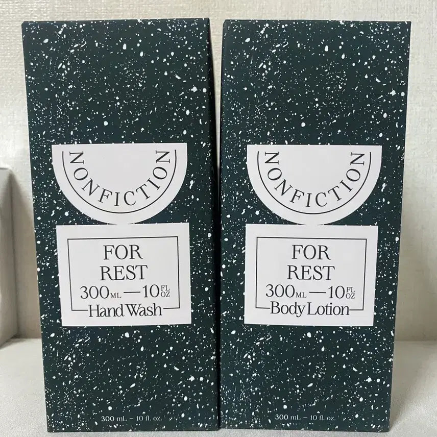 [BUNJANG] NONFICTION Forest Hand Wash 300ml & Body Lotion 300ml Set (Discontinued) / 논픽션 포레스트 핸드워시 300ml / 바디로션 300ml (단종) 새제품