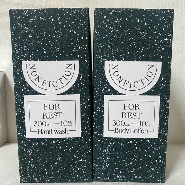[BUNJANG] NONFICTION Forest Hand Wash 300ml & Body Lotion 300ml Set (Discontinued) / 논픽션 포레스트 핸드워시 300ml / 바디로션 300ml (단종) 새제품
