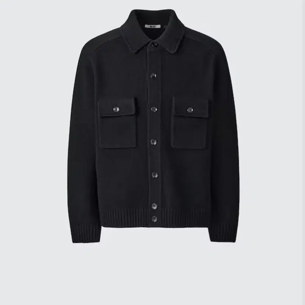 [BUNJANG] Uniqlo U Lambswool Knit Jacket / 유니클로 U 24fw 램스울니트재킷
