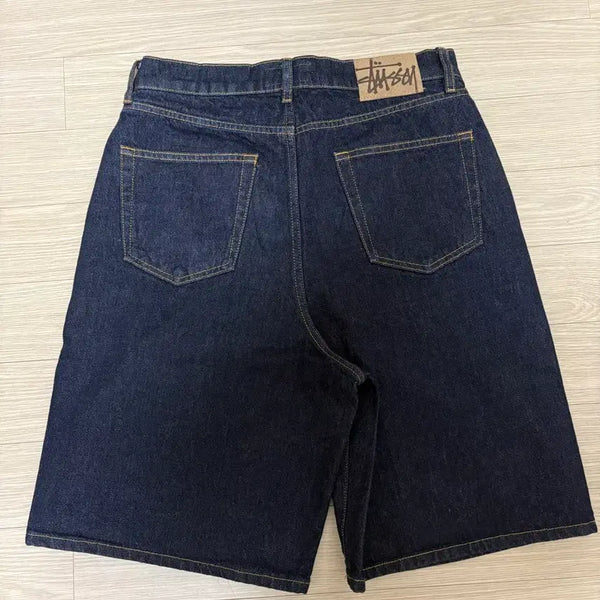 [BUNJANG] Stüssy Big Ol Shorts Denim Rinsed Indigo / [30] 스투시 빅 올 쇼츠 데님 린스드 인디고