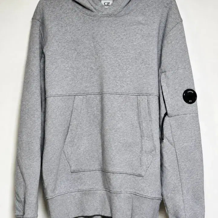 [BUNJANG] CP Company Hooded Sweatshirt Grey L / [정품] CP컴퍼니 후드티 그레이 L사이즈