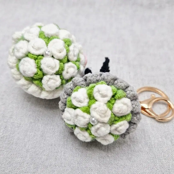 [BUNJANG] Mini Pearl Flower Bouquet Set (2 pcs) / 미니 진주 꽃다발 2개 세트 ( 선물포장  포장완료 새상품 )