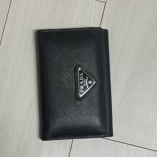 [BUNJANG] Prada Saffiano Wallet Black / 프라다 사피아노 반지갑 블랙 판매합니다