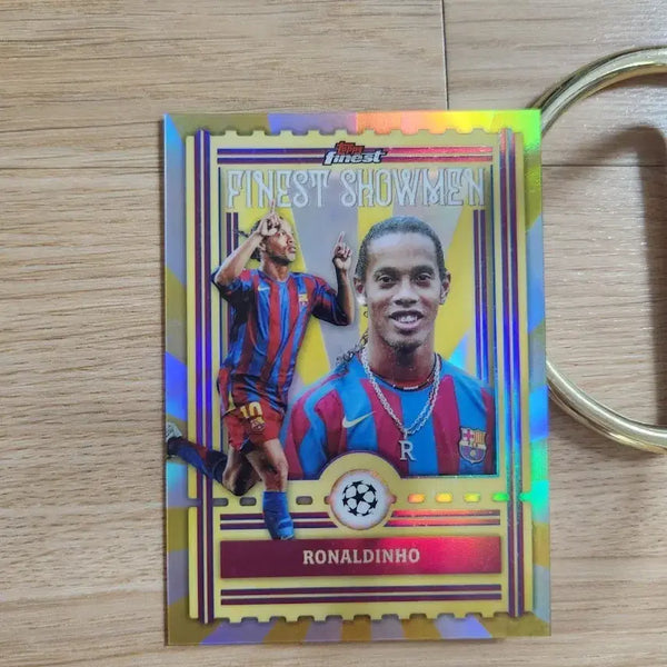 [BUNJANG] 26 Topps Finest Barcelona Ronaldinho Soccer Card / 26탑스 파이니스트 바르셀로나 호나우딩요 축구카드