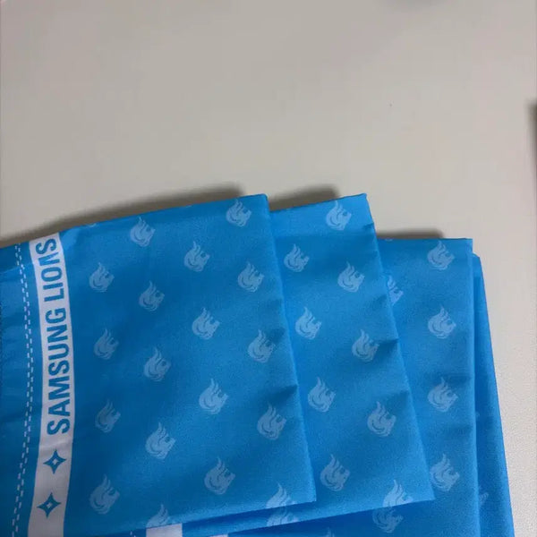 [BUNJANG] Samsung Lions Bandana Sky Blue Classic Series / 삼성 라이온즈 반다나 스카이블루 클래식시리즈